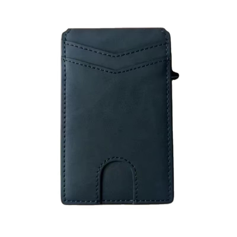 VaultGuard™ Leather RFID Pop-Up Wallet